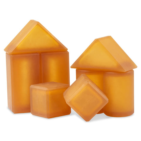 Rubber top blocks baby