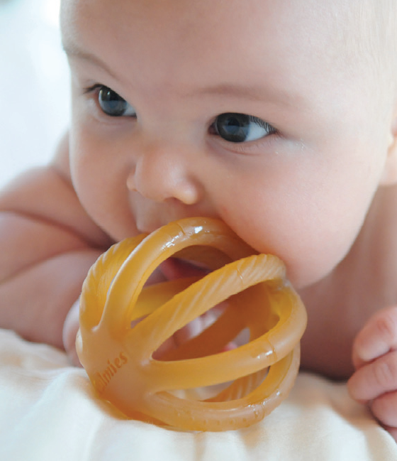 Calmies Natural Teething Toy for Babies and Infants BPA Free All N Calmies LLC